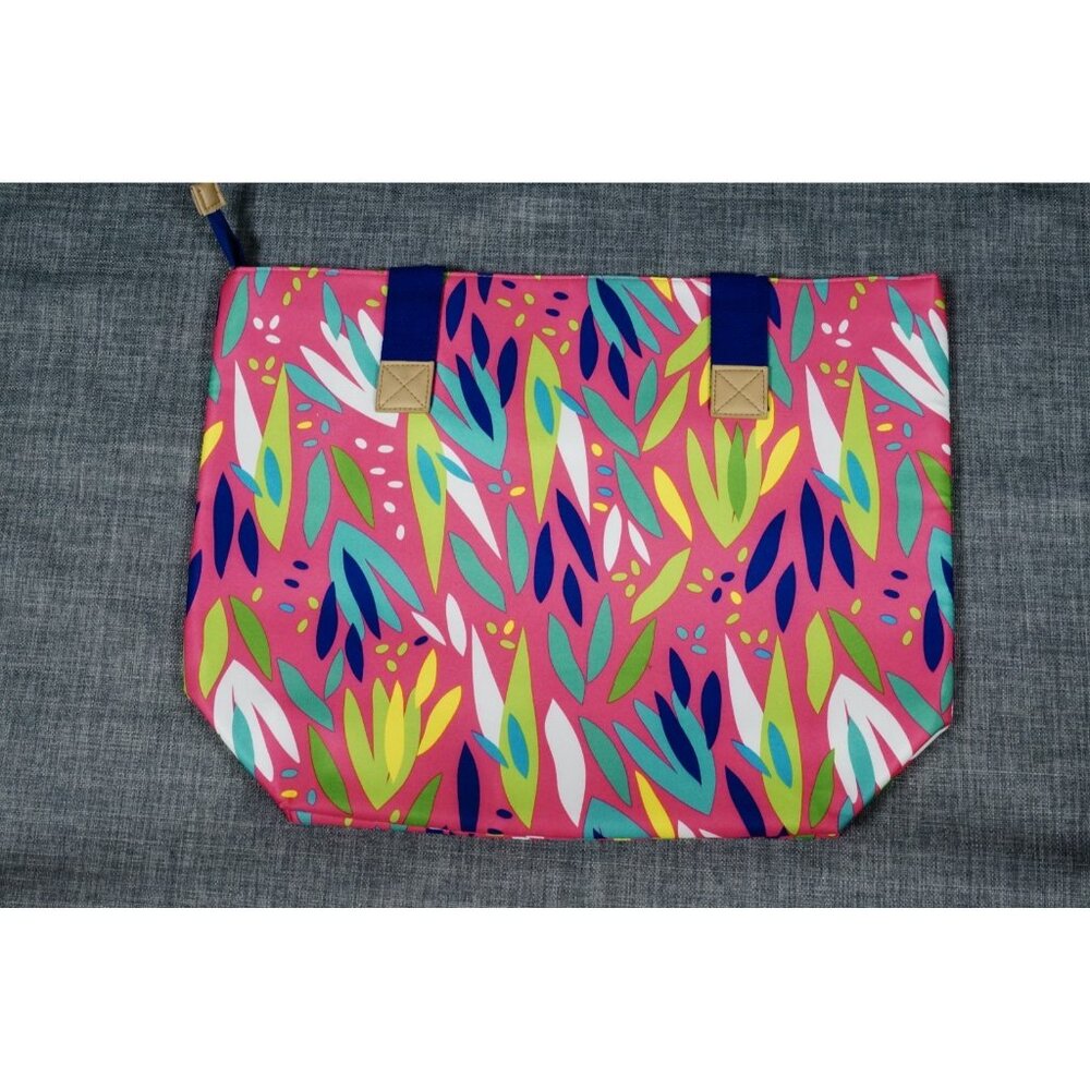 Arcadia Oversized Weekender Colorful Beach Tote Bag Carry-All NWT!